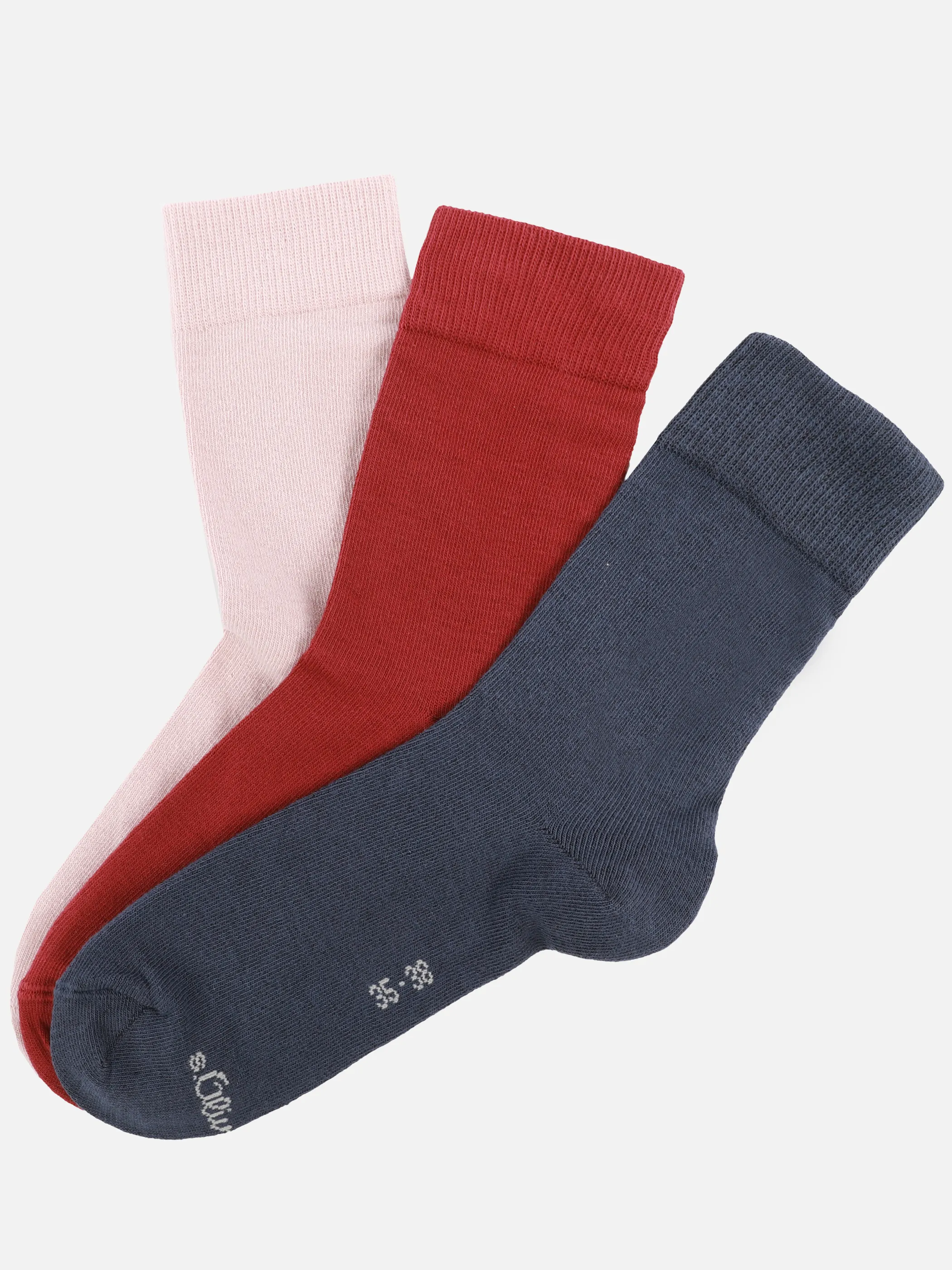 s.Oliver S20808 Da. Socken essentials combe Rosa 915573 4231 1